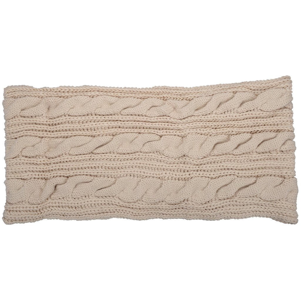 Thick Ribbed Knit Winter Infinity Circle Loop Scarf for Women in Khaki - Cozy and Stylish Cold Weather Accessory