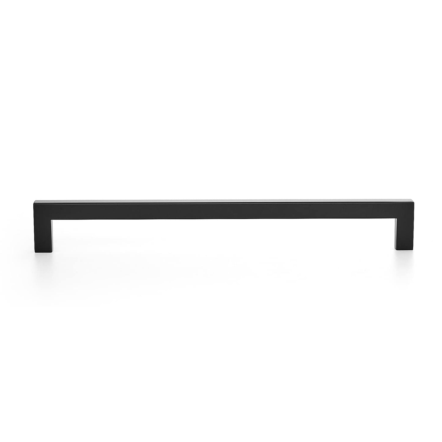 Ravinte 18 Pack 10 Inch Kitchen Square Cabinet Handles Matte Black Cabinet Pulls Black Drawer Pulls Kitchen Cabinet Hardware Kitchen Handles for Cabinets Cupboard Handles Drawer Handles