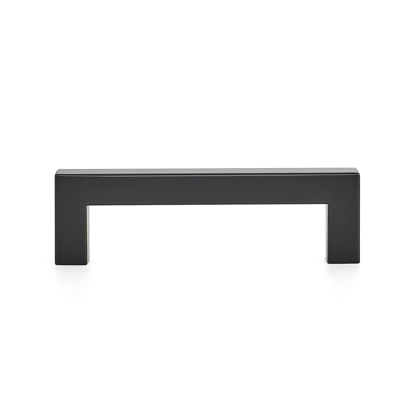 Ravinte 30 Pack 4 Inch Kitchen Square Cabinet Handles Matte Black Cabinet Pulls Black Drawer Pulls Kitchen Cabinet Hardware Kitchen Handles for Cabinets Cupboard Handles Drawer Handles