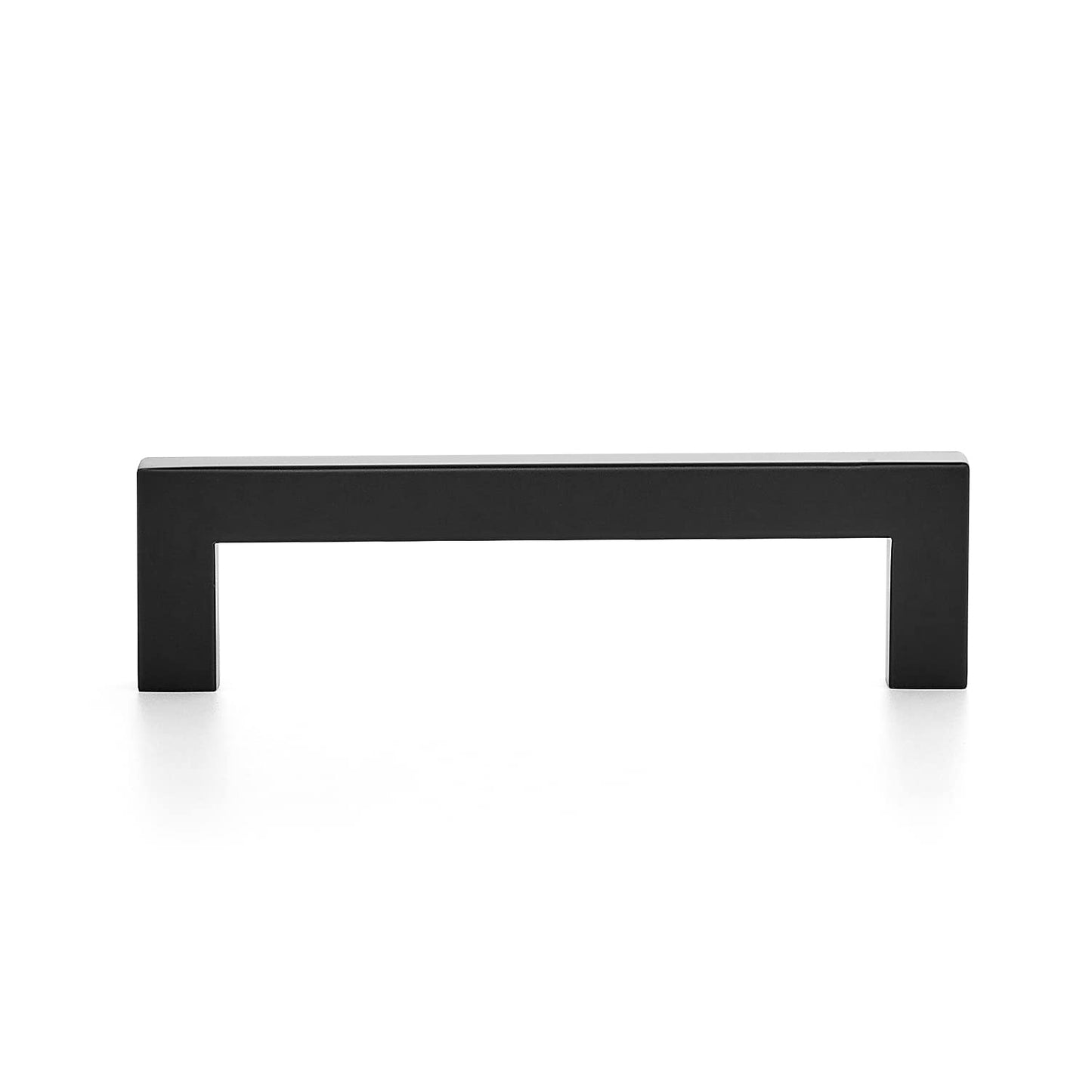 Ravinte 30 Pack 4-1/2 Inch Kitchen Square Cabinet Handles Matte Black Cabinet Pulls Black Drawer Pulls Kitchen Cabinet Hardware Kitchen Handles for Cabinets Cupboard Handles Drawer Handles