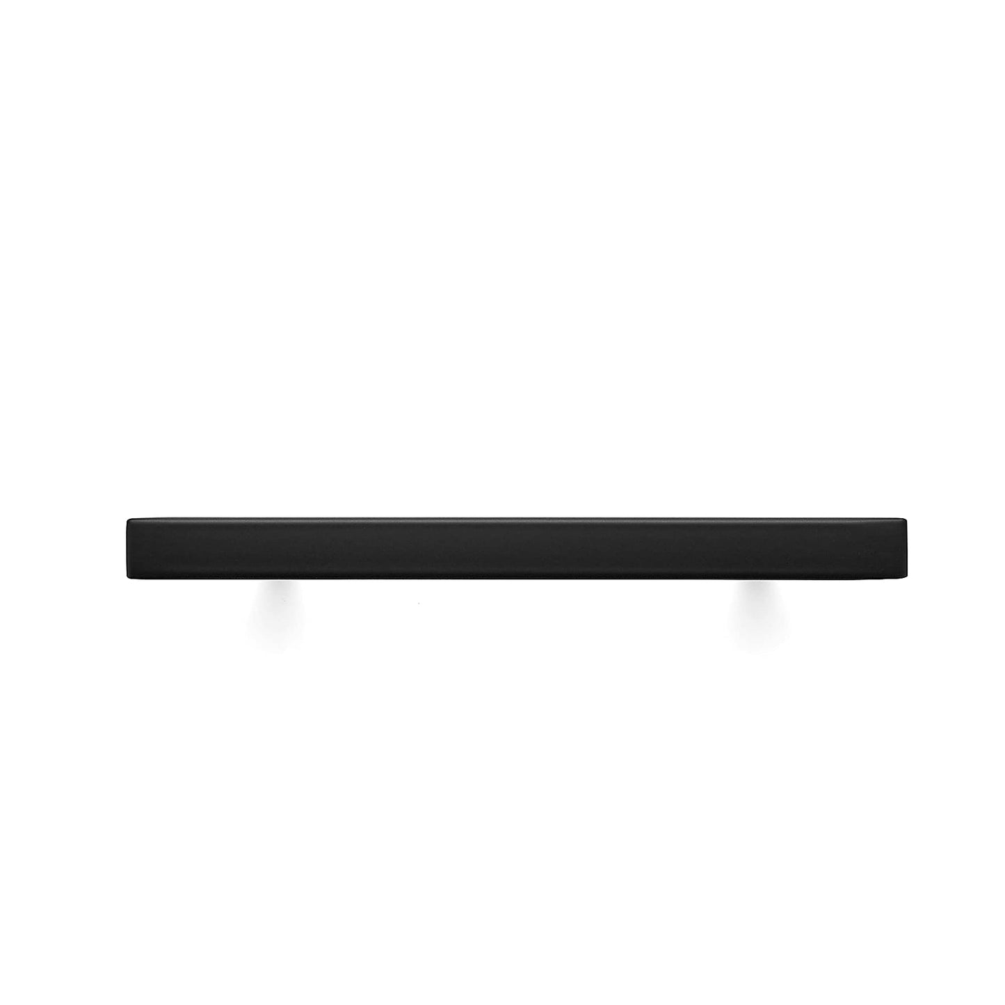 Ravinte 30 Pack 6'' Square Cabinet Pulls Matte Black Stainless Steel Kitchen Drawer Pulls Cabinet Handles 6”Length, 3-3/4” Hole Center