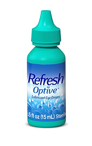 Refresh Optive Lubricant Eye Drops, Sterile, 0.5 Fl. Oz (Pack of 1)