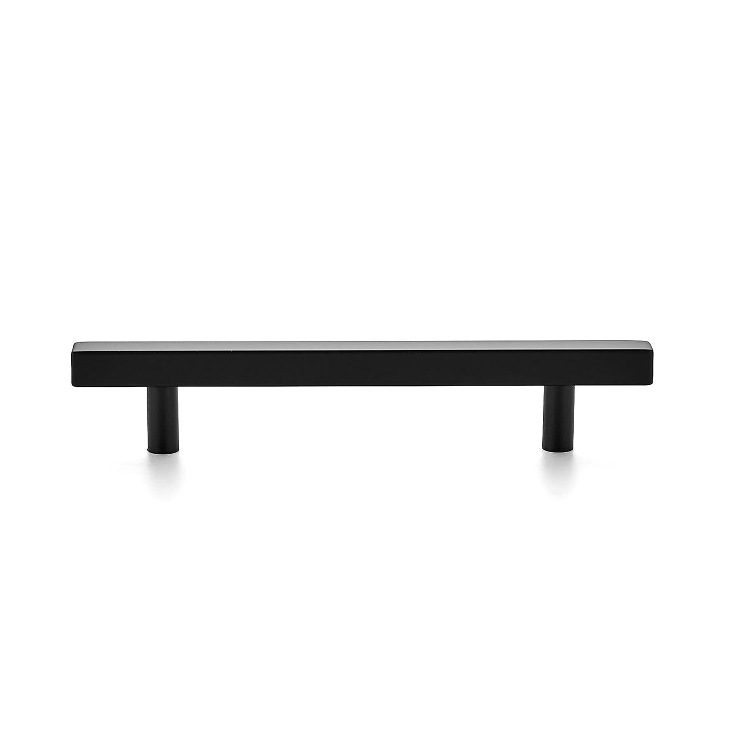 Ravinte 30 Pack 7.38'' Square Cabinet Pulls Matte Black Stainless Steel Kitchen Drawer Pulls Cabinet Handles 7-3/8”Length,5” Hole Center