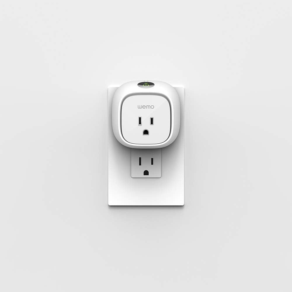 Wemo Insight Smart Plug with Energy Monitoring, WiFi Enabled, Control Your Devices and Manage Energy Costs From Anywhere, Works with Alexa and the Google Assistant