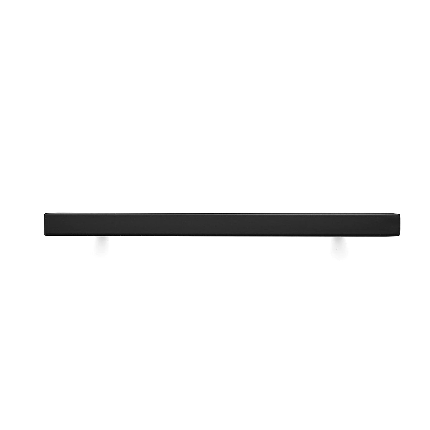 Ravinte 30 Pack 7.38'' Square Cabinet Pulls Matte Black Stainless Steel Kitchen Drawer Pulls Cabinet Handles 7-3/8”Length,5” Hole Center