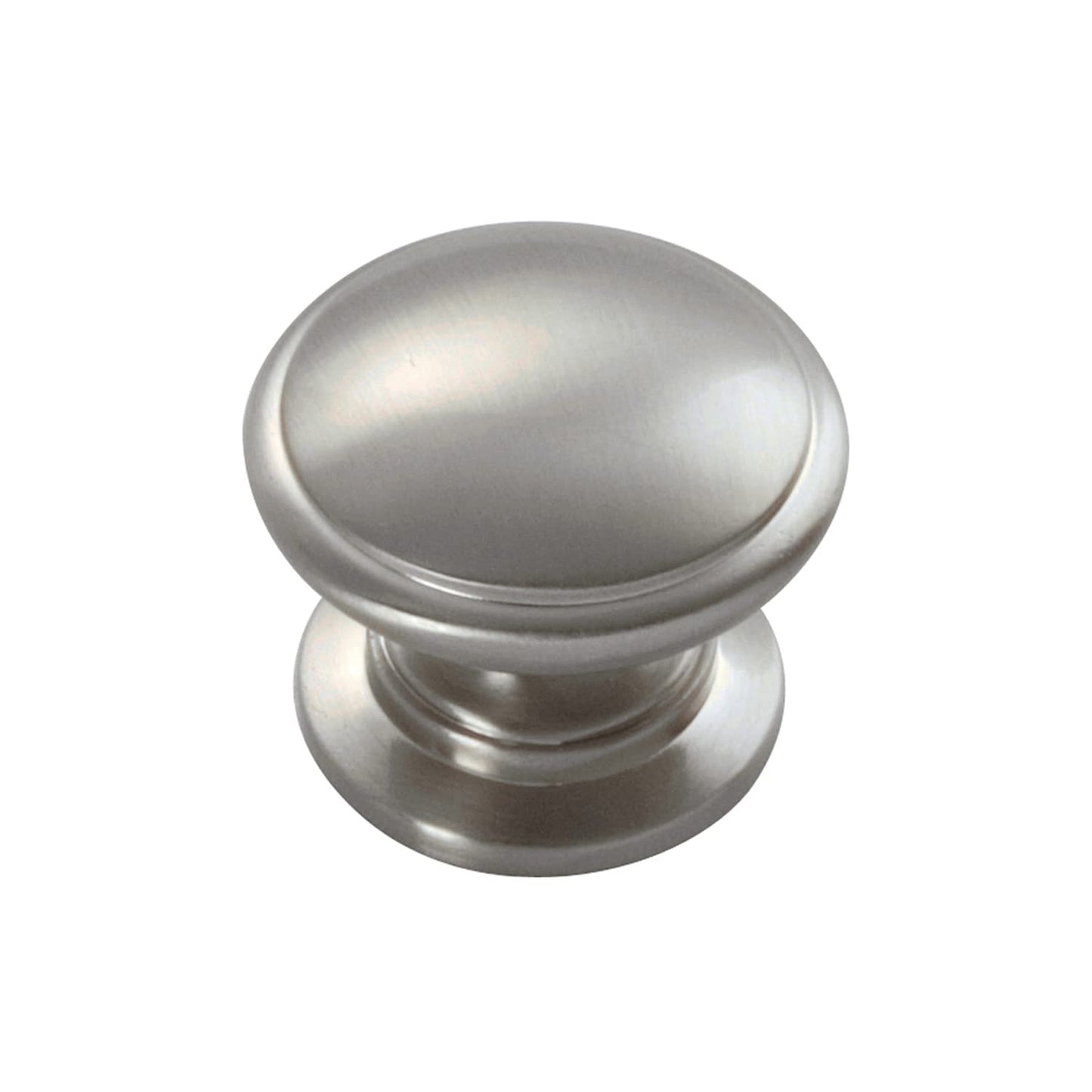 Hickory Hardware P3053-15 Williamsburg Collection Knobs, 1-1/4 Inch, Satin Nickel