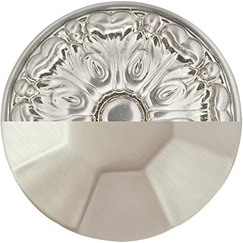 Hickory Hardware P3053-15 Williamsburg Collection Knobs, 1-1/4 Inch, Satin Nickel