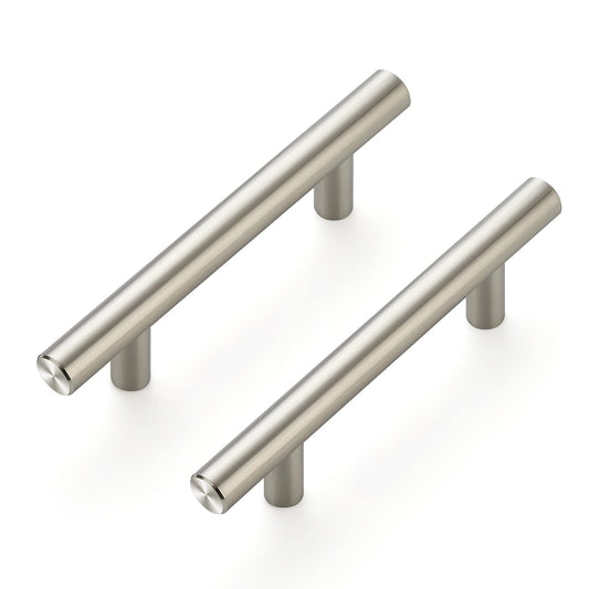 Ravinte 30 Pack 5'' Cabinet Pulls Brushed Nickel Stainless Steel Kitchen Drawer Pulls Cabinet Handles 3" Hole Center