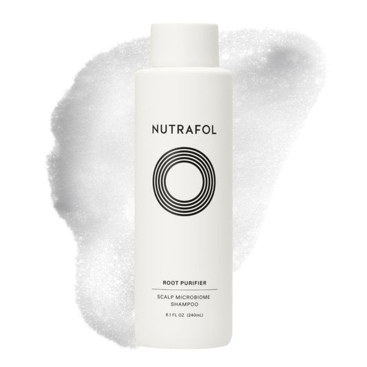 Nutrafol Shampoo, Cleanse and Hydrate Hair and Scalp, Improves Hair Volume, Strength and Texture, Physician-formulated for Thinning Hair, Color Safe, Sulfate free - 8.1 Fl Oz Bottle