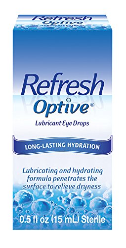 Refresh Optive Lubricant Eye Drops, Sterile, 0.5 Fl. Oz (Pack of 1)