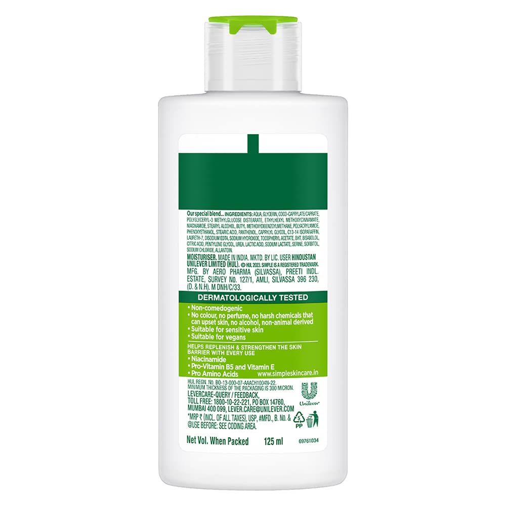 Simple Replenishing Rich Moisturiser, 125ml by Simple