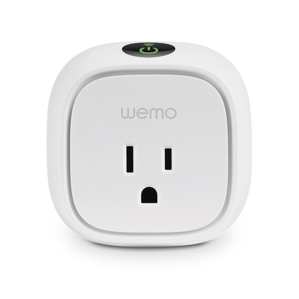 Wemo Insight Smart Plug with Energy Monitoring, WiFi Enabled, Control Your Devices and Manage Energy Costs From Anywhere, Works with Alexa and the Google Assistant