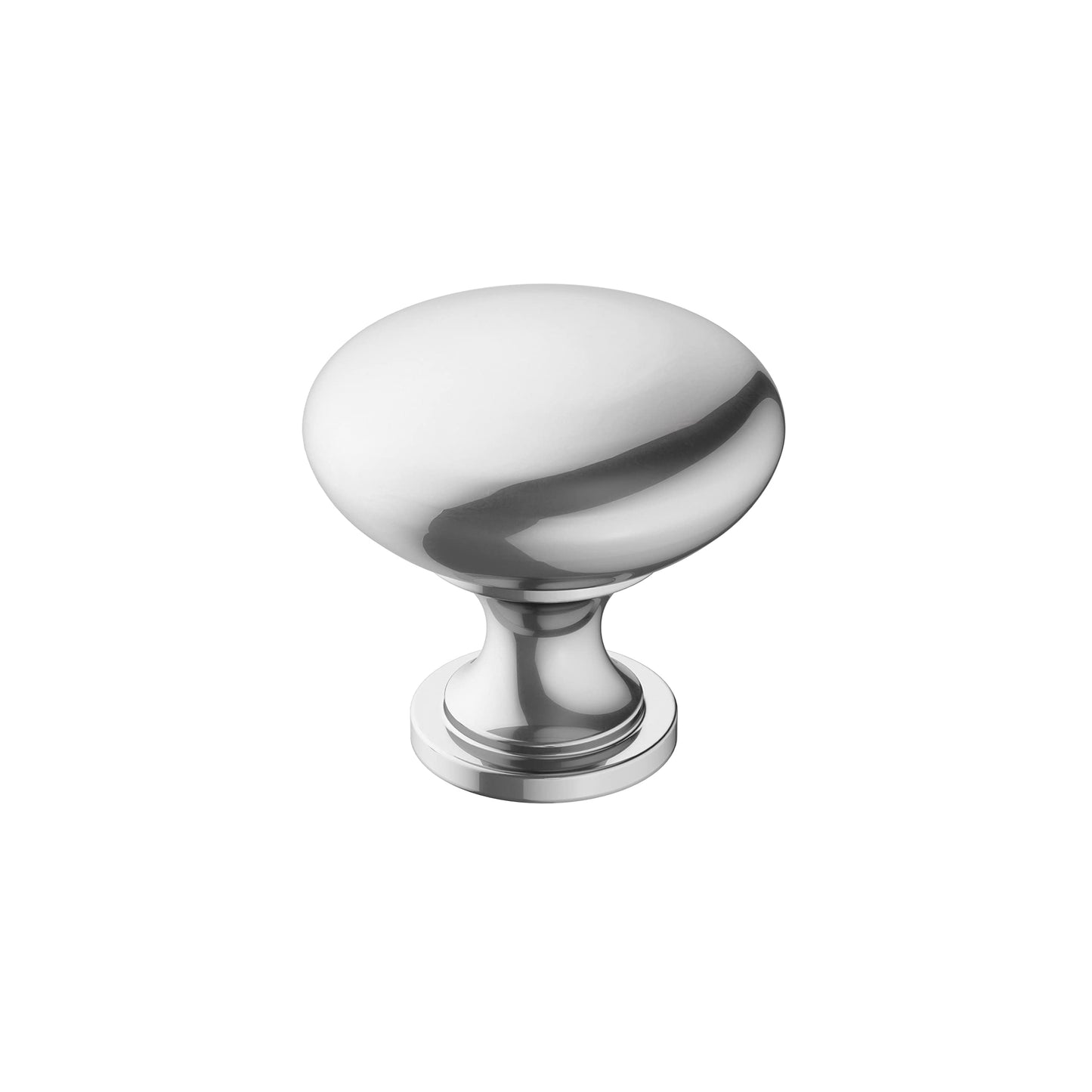 Amerock, Cabinet Knob, Polished Chrome, 1-1/4 inch (32 mm) Diameter, Era, 1 Pack, Drawer Knob, Cabinet Hardware