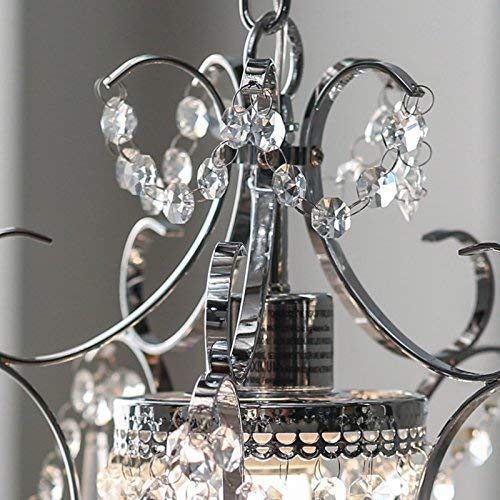 Whse of Tiffany RL4025 Jess Crystal Chandelier, 1 11" x 15", Chrome