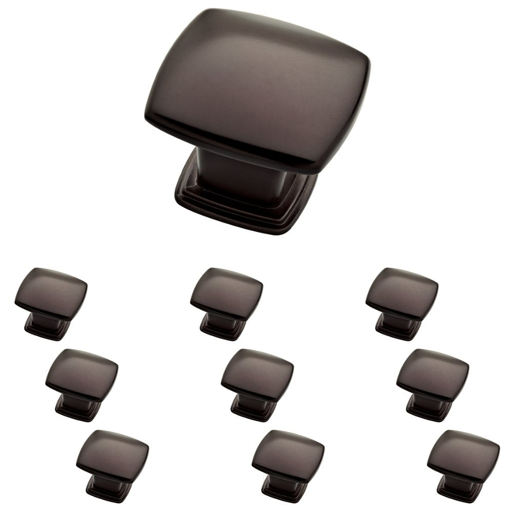 Franklin Brass Cabinet Knob, Dark Oil-Rubbed Bronze, 1-1/5 in (30 mm) Drawer 25 Pack, P35596K-OB3-B1