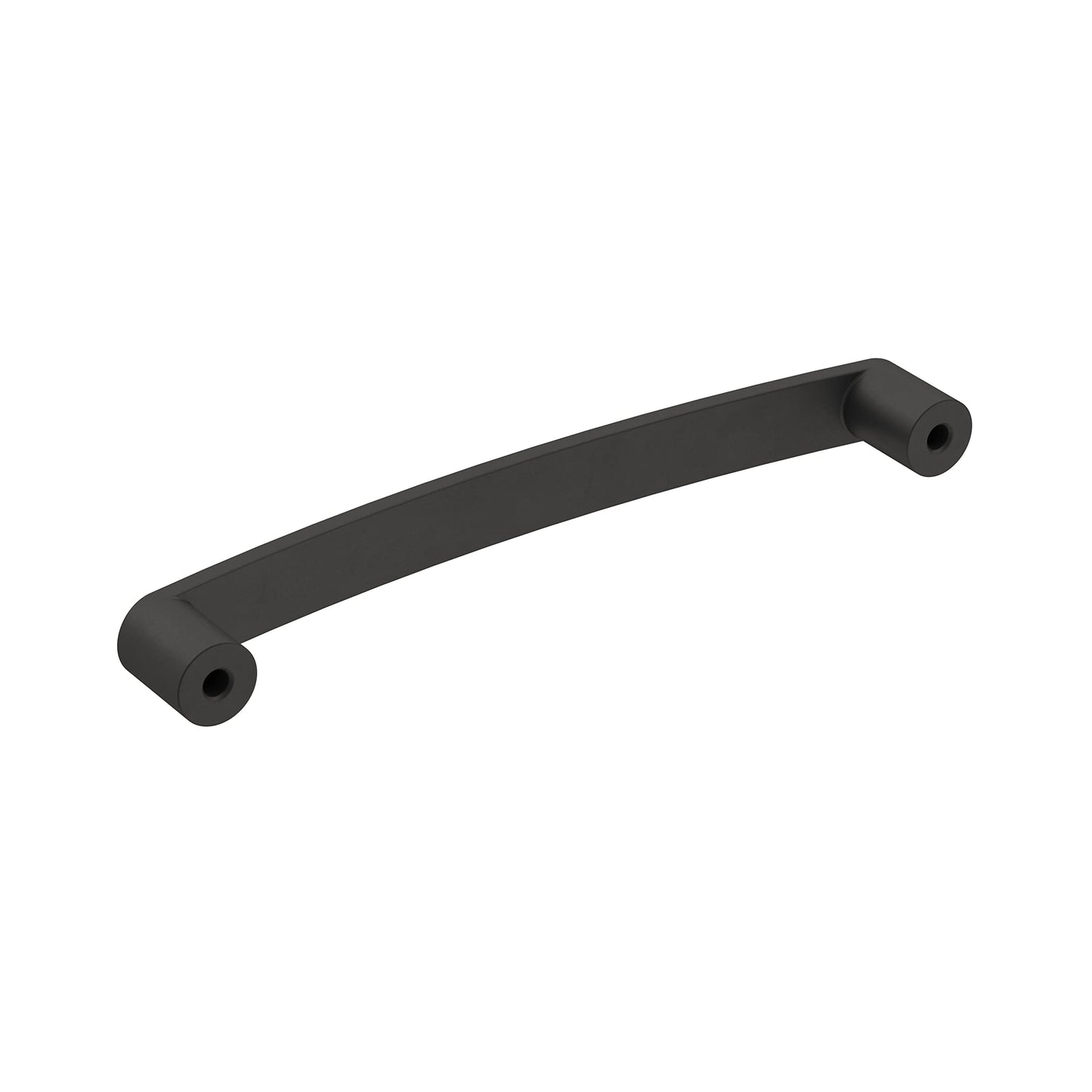 Amerock | Cabinet Pull | Matte Black | 5-1/16 inch (128 mm) Center-to-Center | Rift | 1 Pack | Drawer Pull | Cabinet Handle | Cabinet Hardware