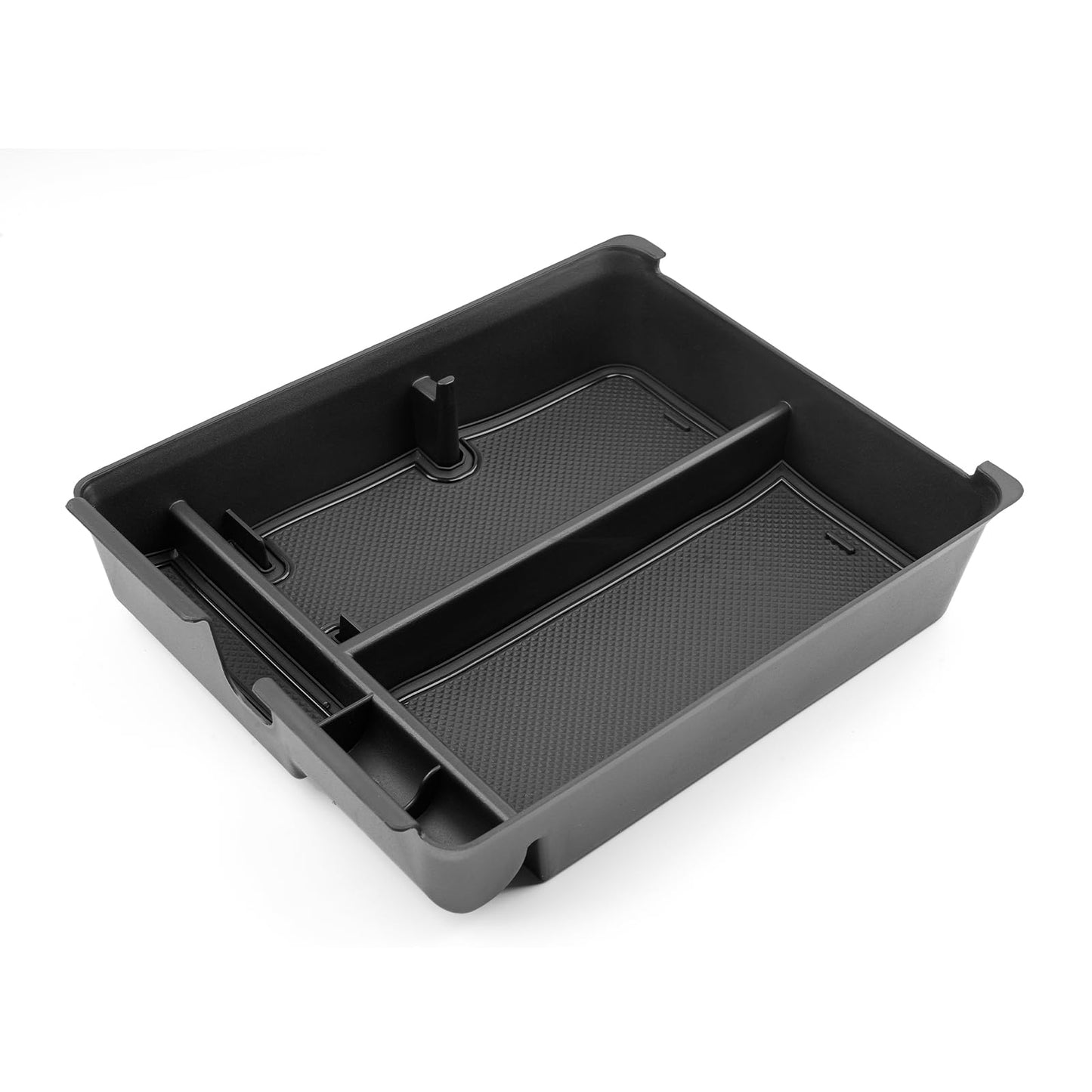 CDEFG 2023 2024 Pilot Center Console Organizer Tray for 2023 2024 Pilot Middle Console Organizer Armrest Tray Storage Box Insert Tray 2024 Pilot Interior Accessories(Black)