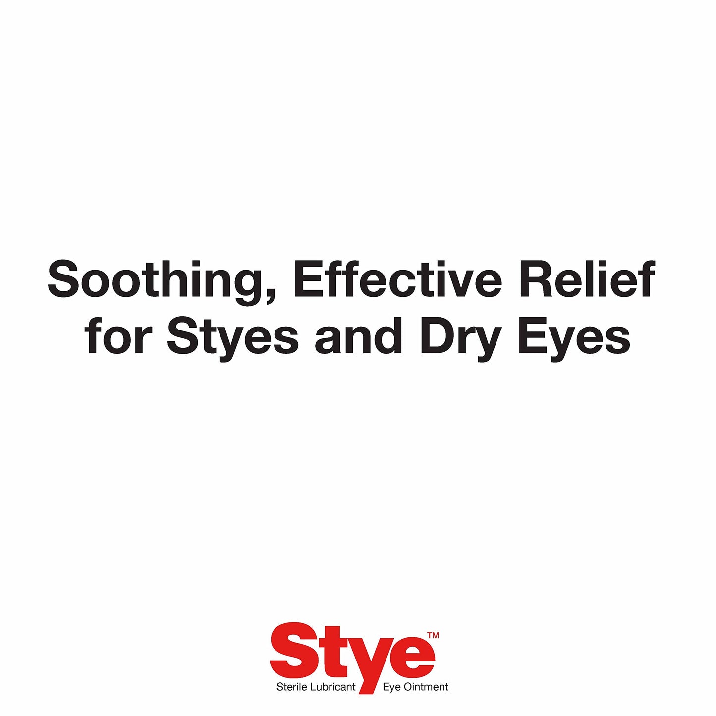 Stye Sterile Lubricant Eye Drops, Stye Relief Eye Drops, 0.5oz