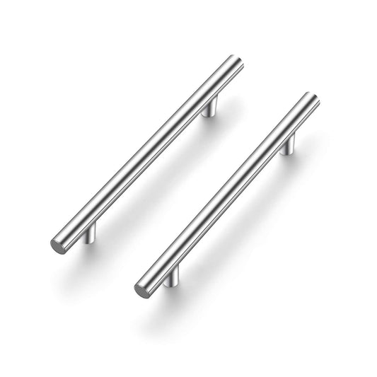 30 Pack 7.38 inch Cabinet Pulls Brushed Nickel Stainless Steel Kitchen Cupboard Handles Cabinet Handles, 5 inch Hole Center