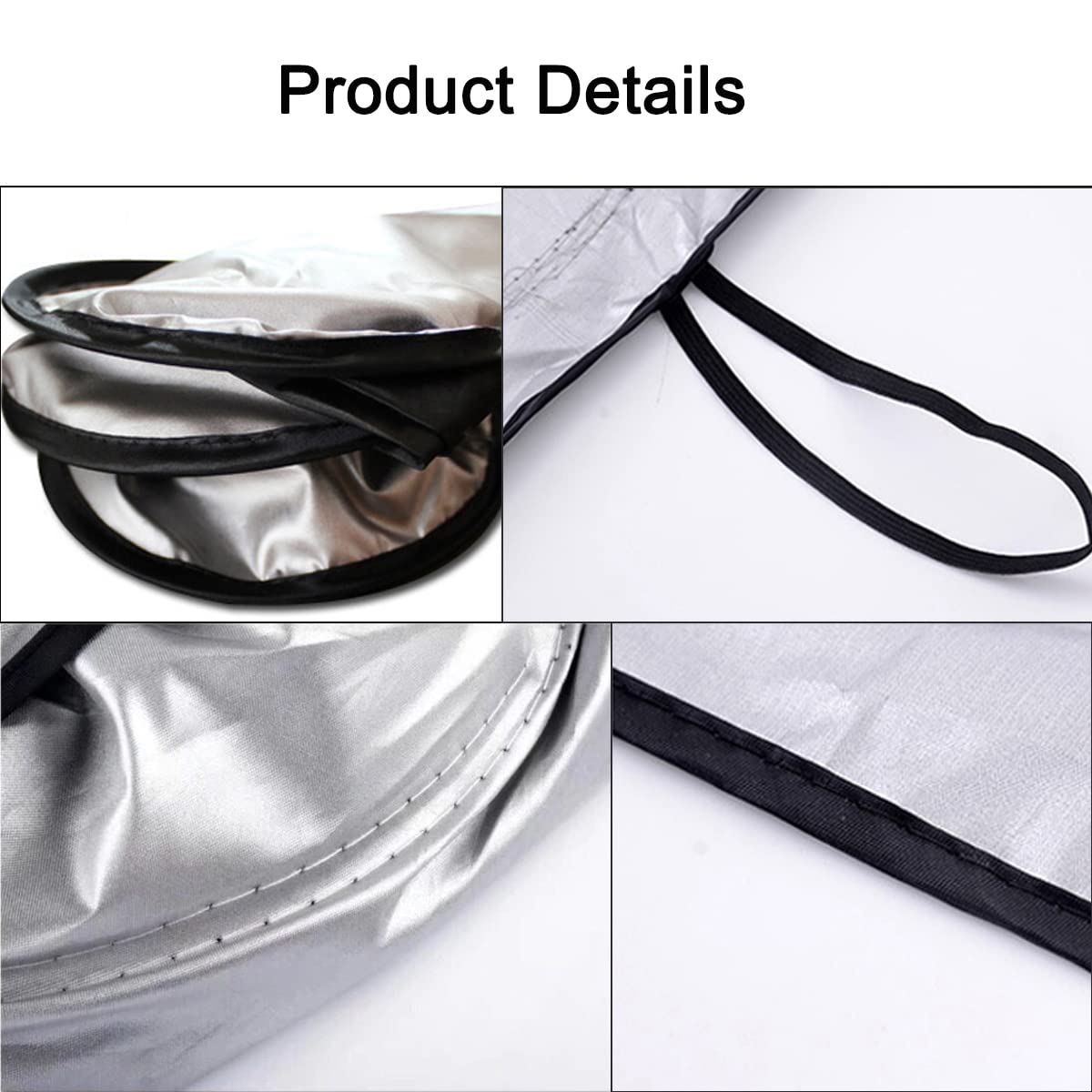 XHRING Windshield Sun Shade for BMW Accessories X5 X3 X7 X1 X4 X6 3 4 5 6 7 8 M5 M6 M7 M8 Series Accessories, Car Front Window Sunshade Sun Visor Shield for BMW Accessories