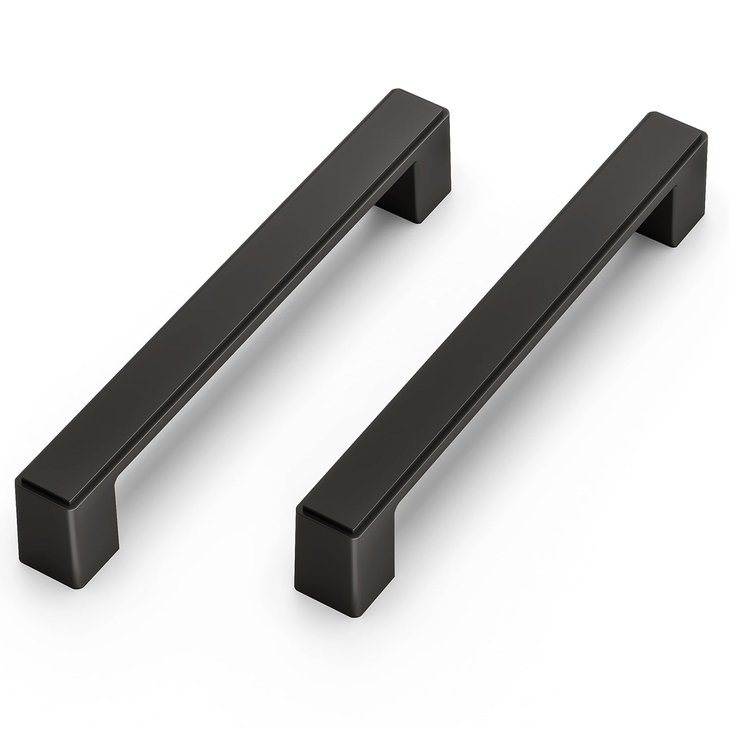 Cobbe 10 Pack Matte Black 5 Inch Kitchen Square Cabinet Handles Cabinet Pulls Kitchen Cabinet Hardware Cupboard Drawer Handles Dresser Pulls