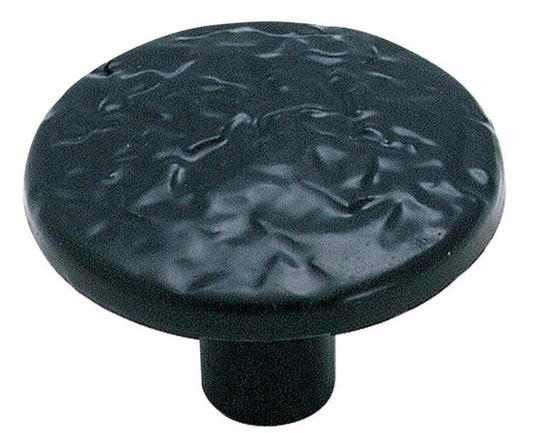 Amerock | Cabinet Knob | Colonial Black | 1-1/4 inch (32 mm) Diameter | Everyday Heritage | 1 Pack | Drawer Knob | Cabinet Hardware