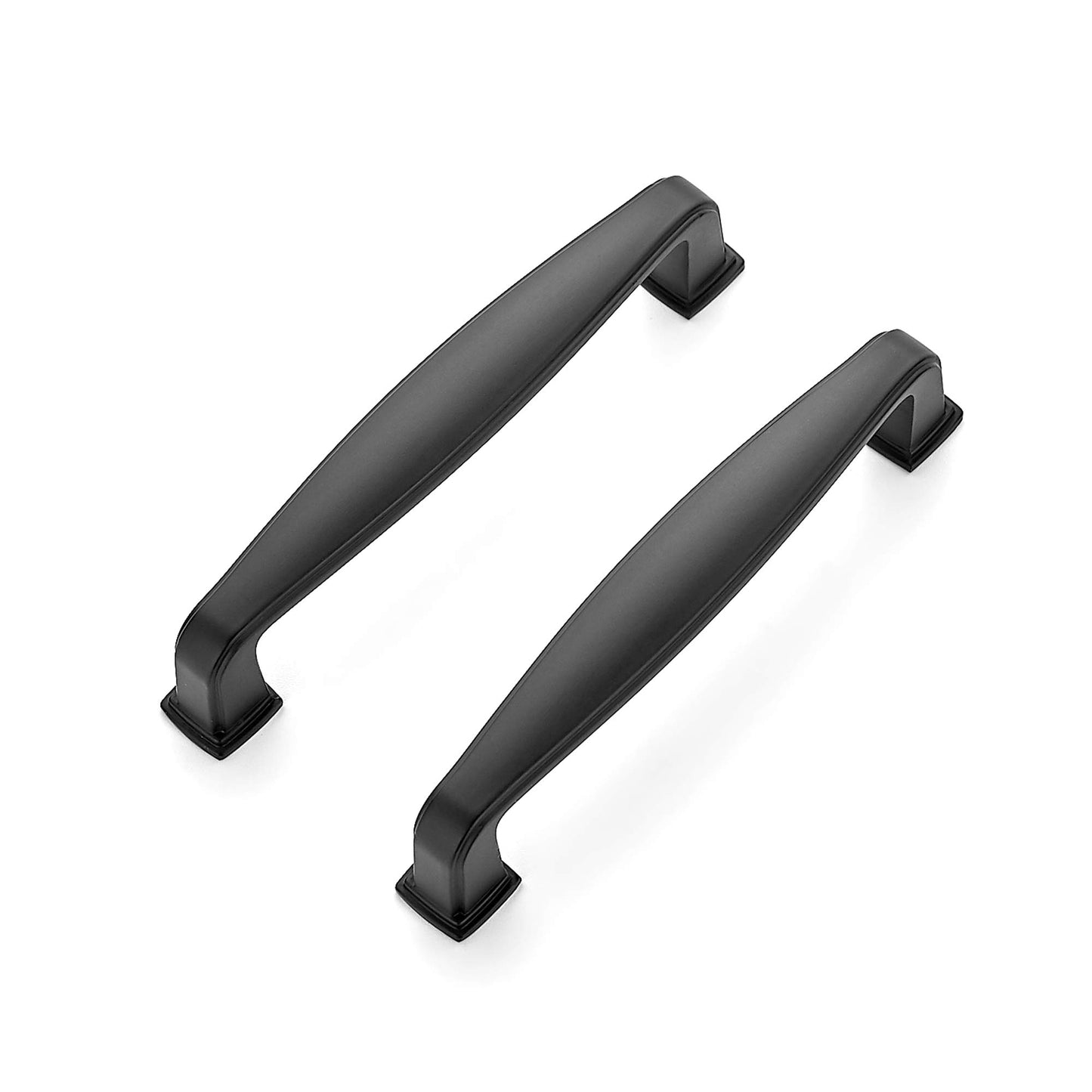 Ravinte 25 Pack Solid 3-3/4 Inch Kitchen Cabinet Handles Matte Black Cabinet Pulls Black Drawer Pulls Kitchen Cabinet Hardware Kitchen Handles for Cabinets Cupboard Handles Drawer Handles