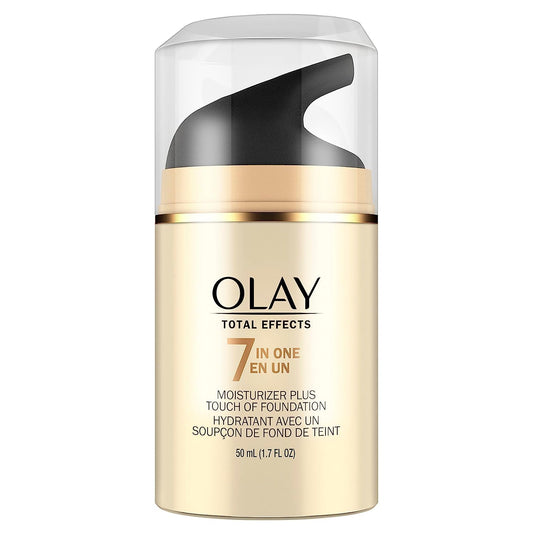 Olay Total Effects Face Moisturizer + Touch of Foundation, 1.7 fl oz