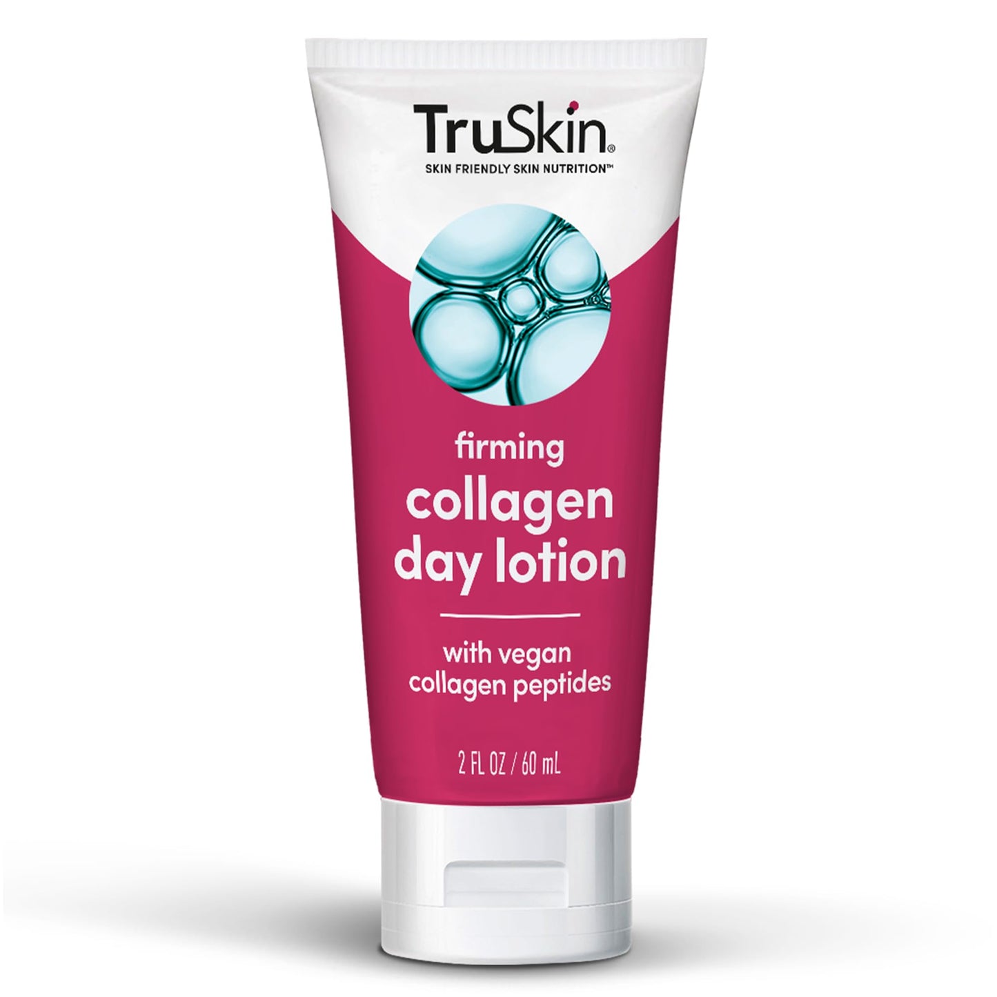 TruSkin Collagen Cream for Face – Firming Day Lotion with Vegan Collagen Peptides, Tri-Ceramides & Green Algae – Anti Aging Skin Care Made to Strengthen & Plump Skin for a Firm, Healthy Glow - 2 fl Oz