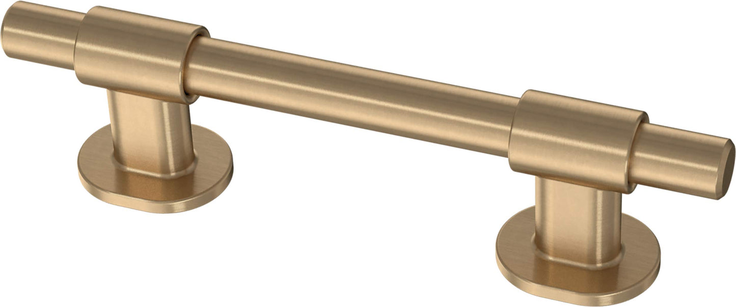 Franklin Brass Bar Adjusta-Pull™ Cabinet Pull, Champagne Bronze, 1-3/8" to 4" (35mm/102mm) Drawer Handle, 5 Pack, P44364-CZ-B