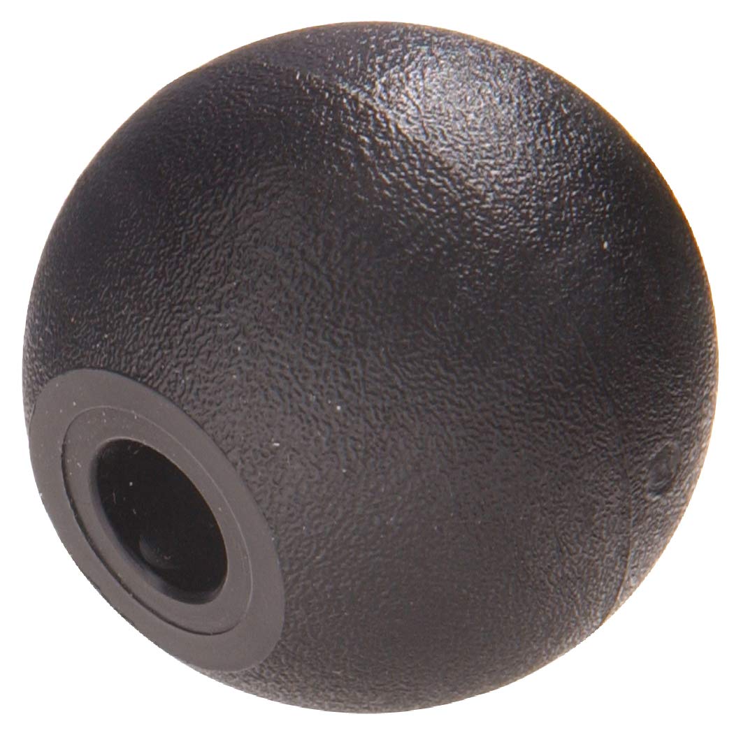 The Hillman Group 55437 Universal Ball Knob-Fits 5/16, 3/8, M8, M10, 3-Pack,Black