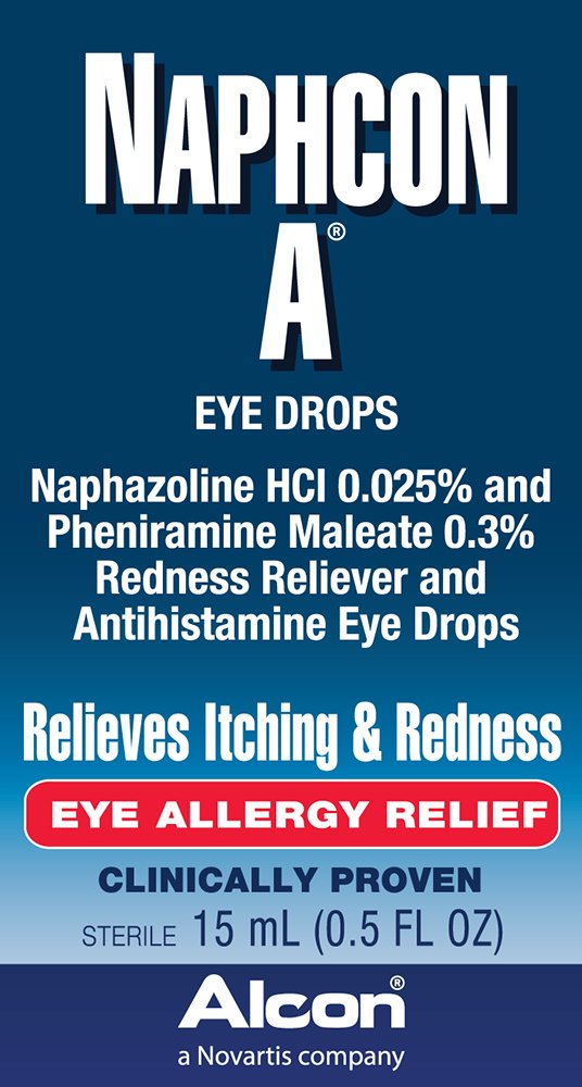 Naphcon-A Eye Drops, 15-mL