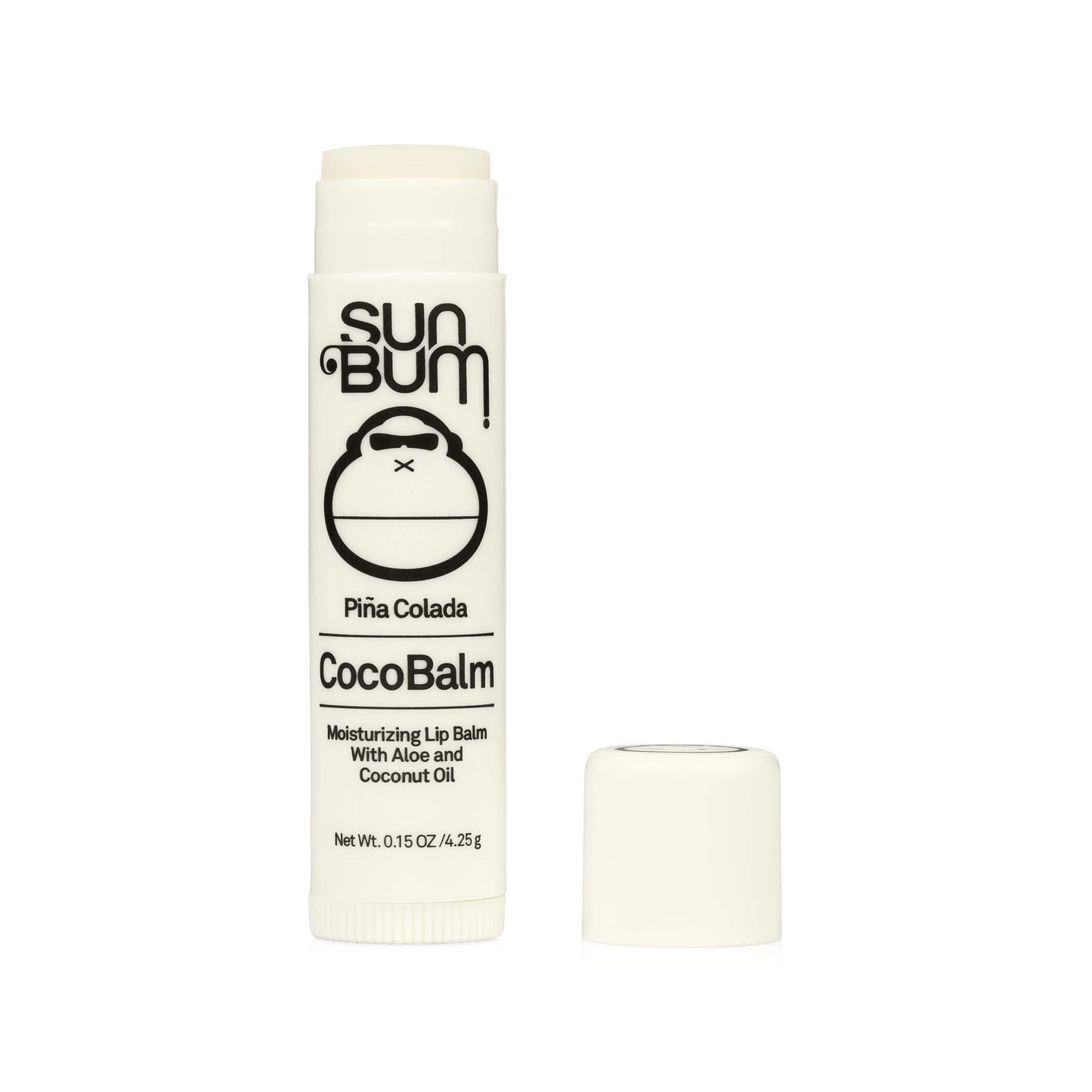 Sun Bum Piña Colada Cocobalm | Hydrating Lip Balm with Aloe |Paraben Free, Silicone Free, | 0.15oz Stick (20-48058)