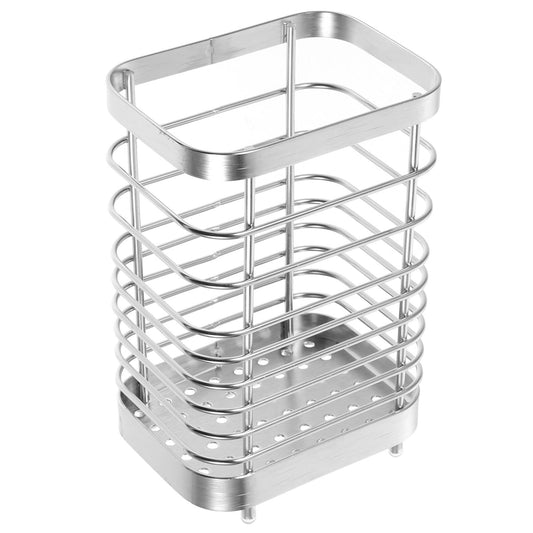 Kichvoe Kitchen Utensil Wire Utensil Holder Metal Kitchen Cooking Utensil Holder Wire Silverware Flatware Drying Rack Table Utensil Crock Organizer For Spatula Spoon Utensil Organizer