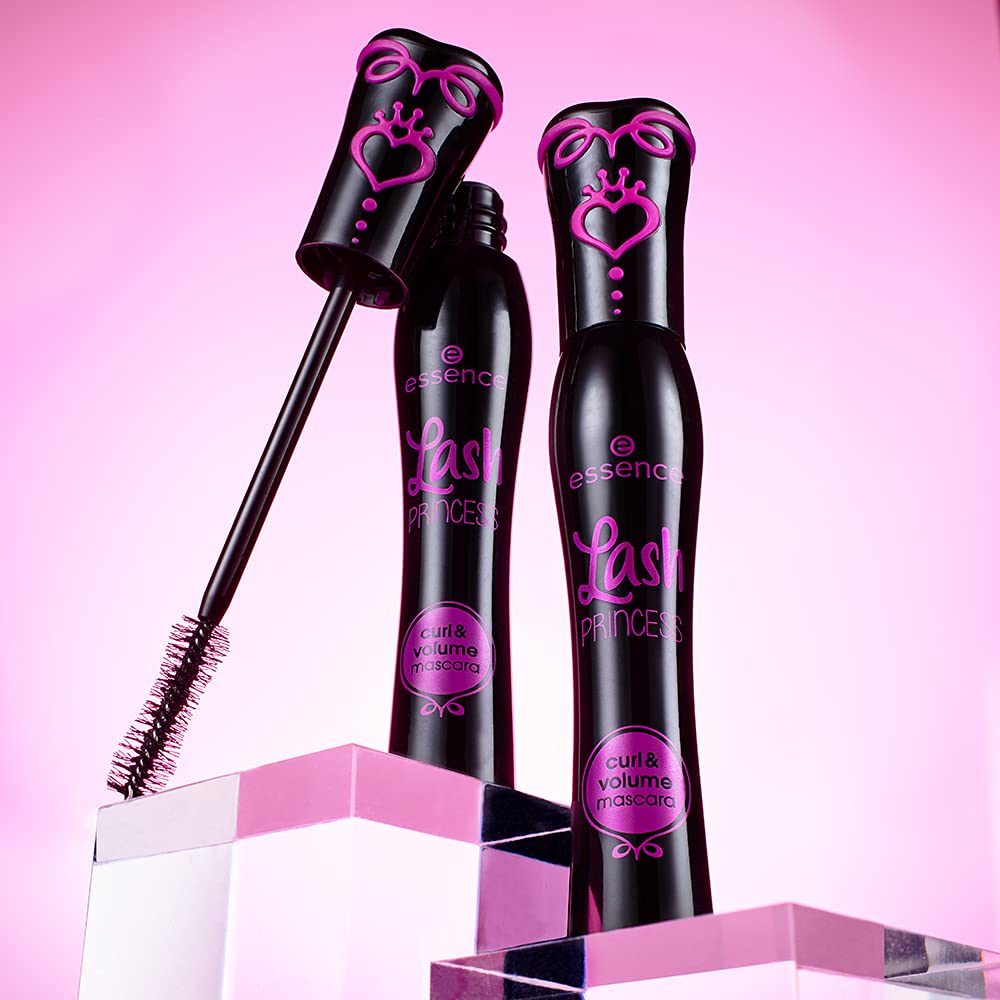 essence | Lash Princess Curl Mascara | For Dramatic Curl & Volume | Vegan | Paraben Free | Cruelty Free