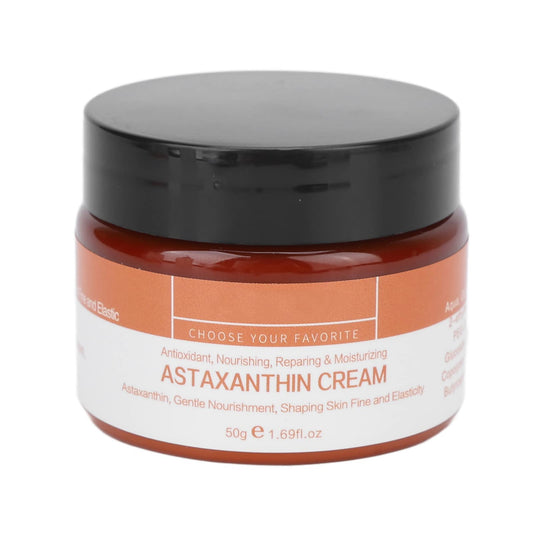 Horoper Astaxanthin Facial Cream, Anti Wrinkle Cream Hydrate Brighten Anti Aging Astaxanthin Facial Cream Anti Aging Hydrating Moisturising Fast Absorbing Whitening 50g For All Skin Types