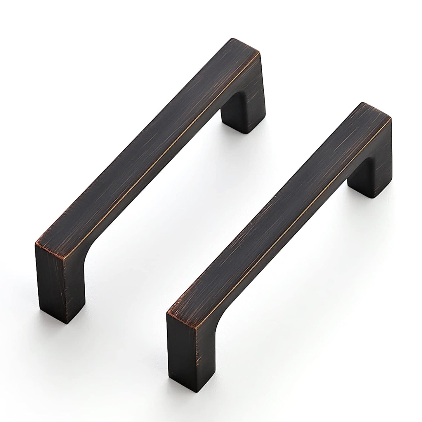 Ravinte 30 Pack Solid 3 Inch Kitchen Square Cabinet Handles Oil-Rubbed Bronze Cabinet Pulls Drawer Pulls Kitchen Cabinet Hardware Kitchen Handles