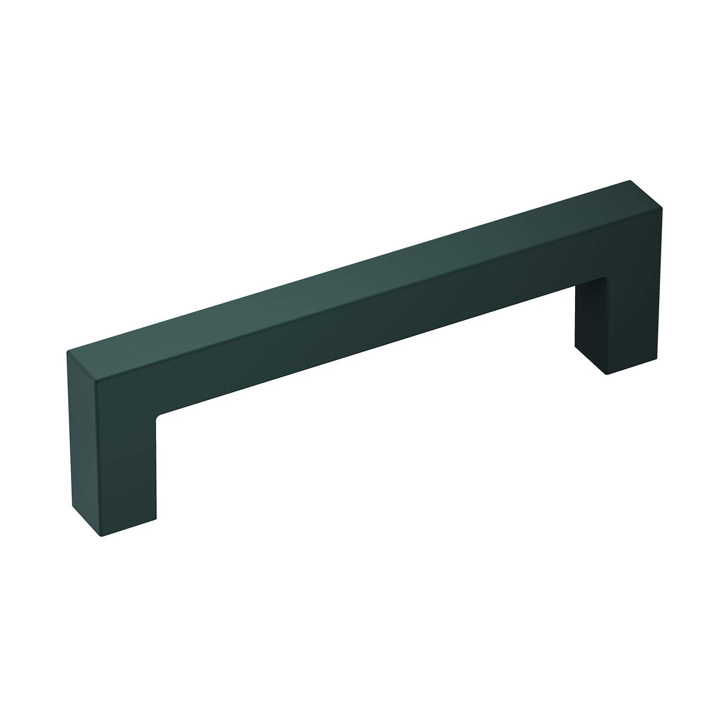 Amerock | Cabinet Pull | Matte Black | 3-3/4 inch (96 mm) Center-to-Center | Monument | 1 Pack | Drawer Pull | Drawer Handle | Cabinet Hardware