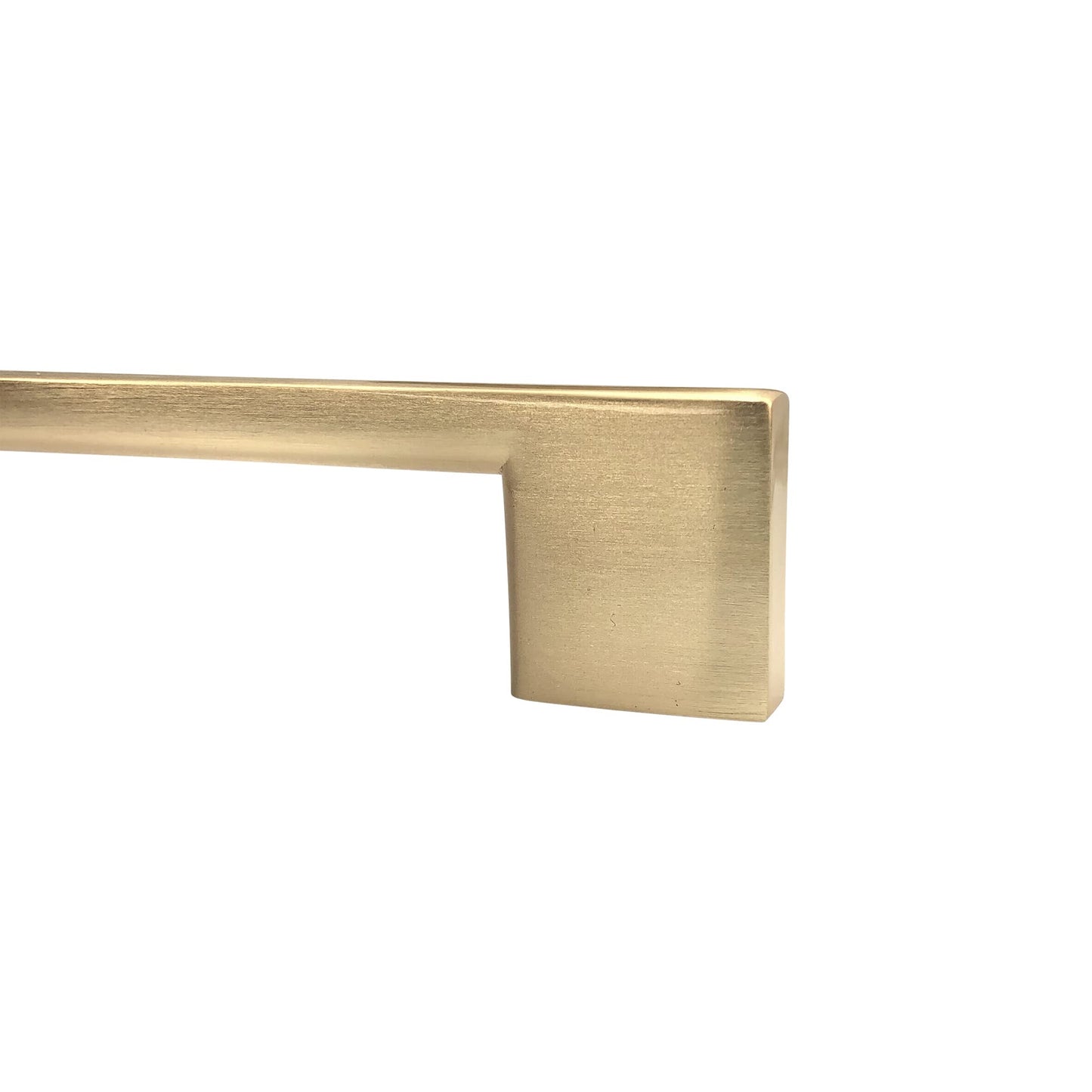 Southern Hills 5pc Brushed Gold Cabinet Pulls, 6.25"(160mm) Screw Spacing - Handles for Cabinets, Champagne Drawer, Dresser Brass Kitchen Hardware