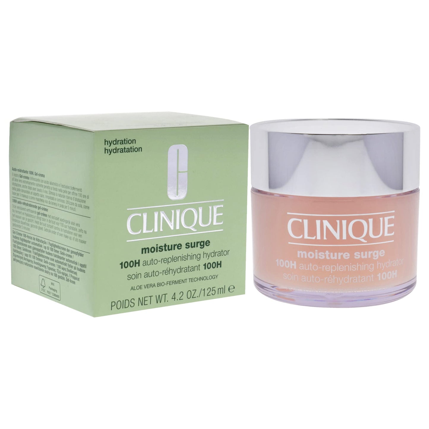 Clinique Moisture Surge 100H Auto-Replenishing Hydrator, 4.2 Fl Oz