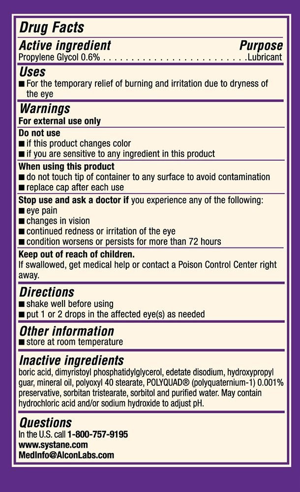 Systane Balance Lubricant Eye Drops, Twin Pack, 10-mL Each