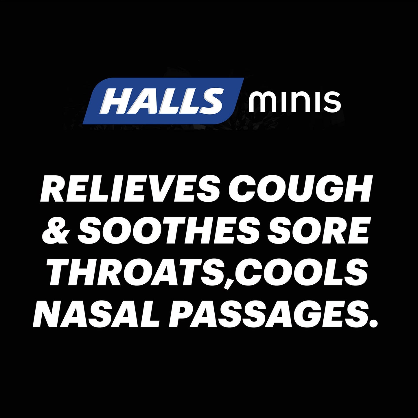 HALLS Minis Cherry & Honey Lemon Sugar Free Cough Drops Variety Pack, 4 - 24 Packs (96 Total Drops)