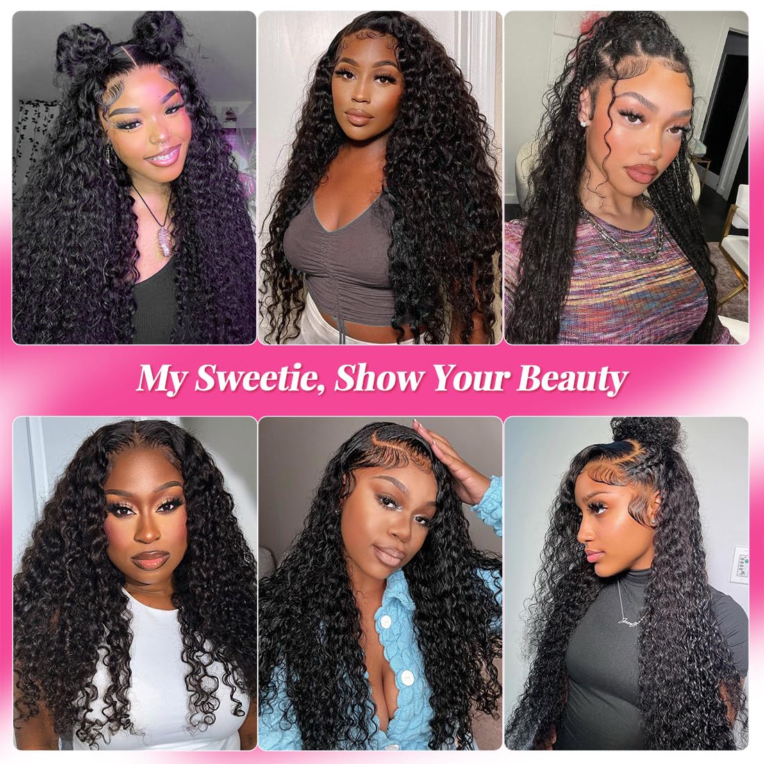 Lace Front Wigs Human Hair: 13x6 Deep Wave Lace Front Wigs Human Hair Glueless Wigs for Women 12A 180% Density HD Transparent 28 Inch Deep Curly Lace Frontal Wig Human Hair Pre Plucked with Baby Hair