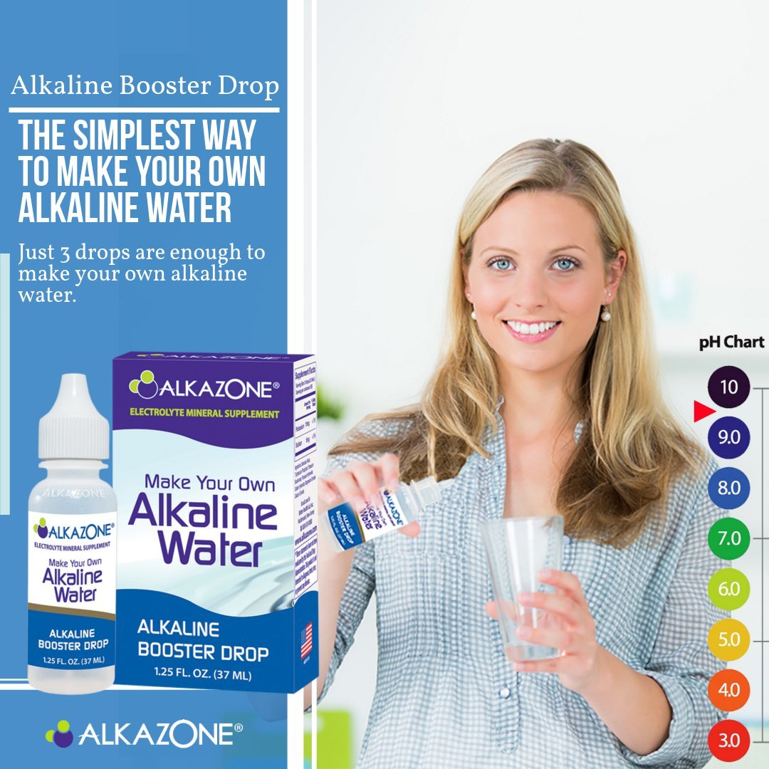 Alkazone Make Your Own Alkaline Water, Clear, 1.25 Fl Oz