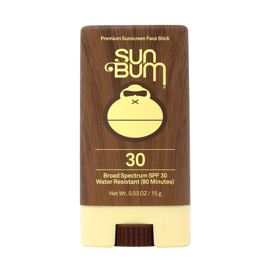 Sun Bum Original SPF 30 Sunscreen Face Stick | Vegan and Hawaii 104 Reef Act Compliant (Octinoxate & Oxybenzone Free) Broad Spectrum Moisturizing UVA/UVB Sunscreen with Vitamin E | .45 oz