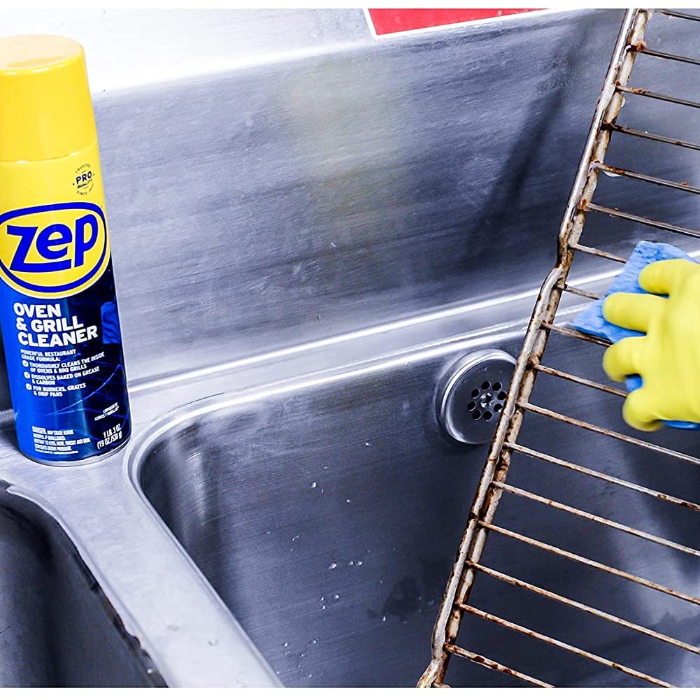 Zep Heavy-Duty Oven and Grill Cleaner Spray ZUOVGR19 (Case of 4) - OBS