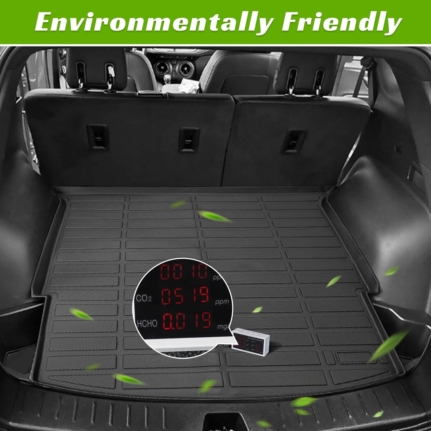 BAMACAR for Chevrolet Chevy Blazer Floor Mats 2023 2022 2021 2020 2019 All Weather Chevy Blazer Floor Mats 2019-2023 Chevrolet Chevy Blazer Accessories 2023