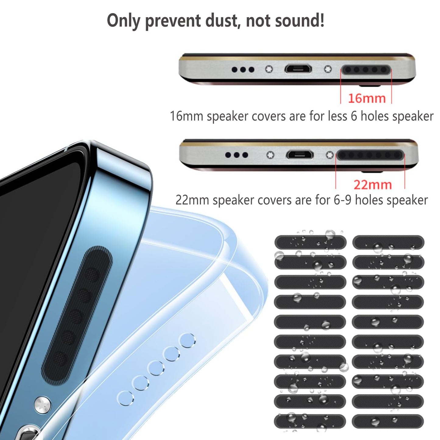 Anti-Lost Anti Dust Plug for iPhone 14 13 12 11 Pro Max/X/XS/XR, 7, 8 Plus, Silicone Phone Charging Port Dust Cover for iPhone iPad Mini/Air iPods, with Speaker Mesh and Mounting Accessories, 8-Pack