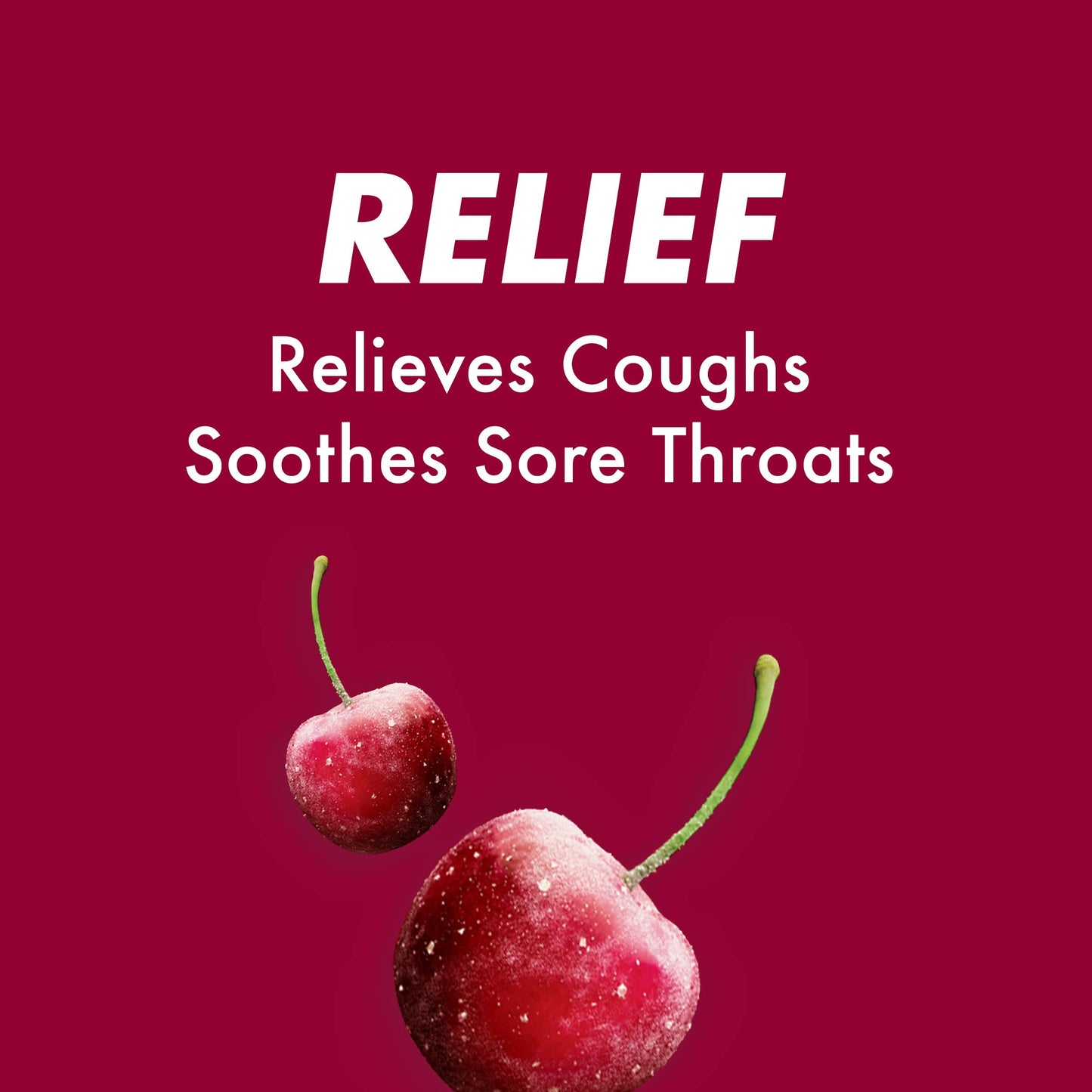 Halls Relief Cherry Cough Drops, Value Pack, 140 Drops