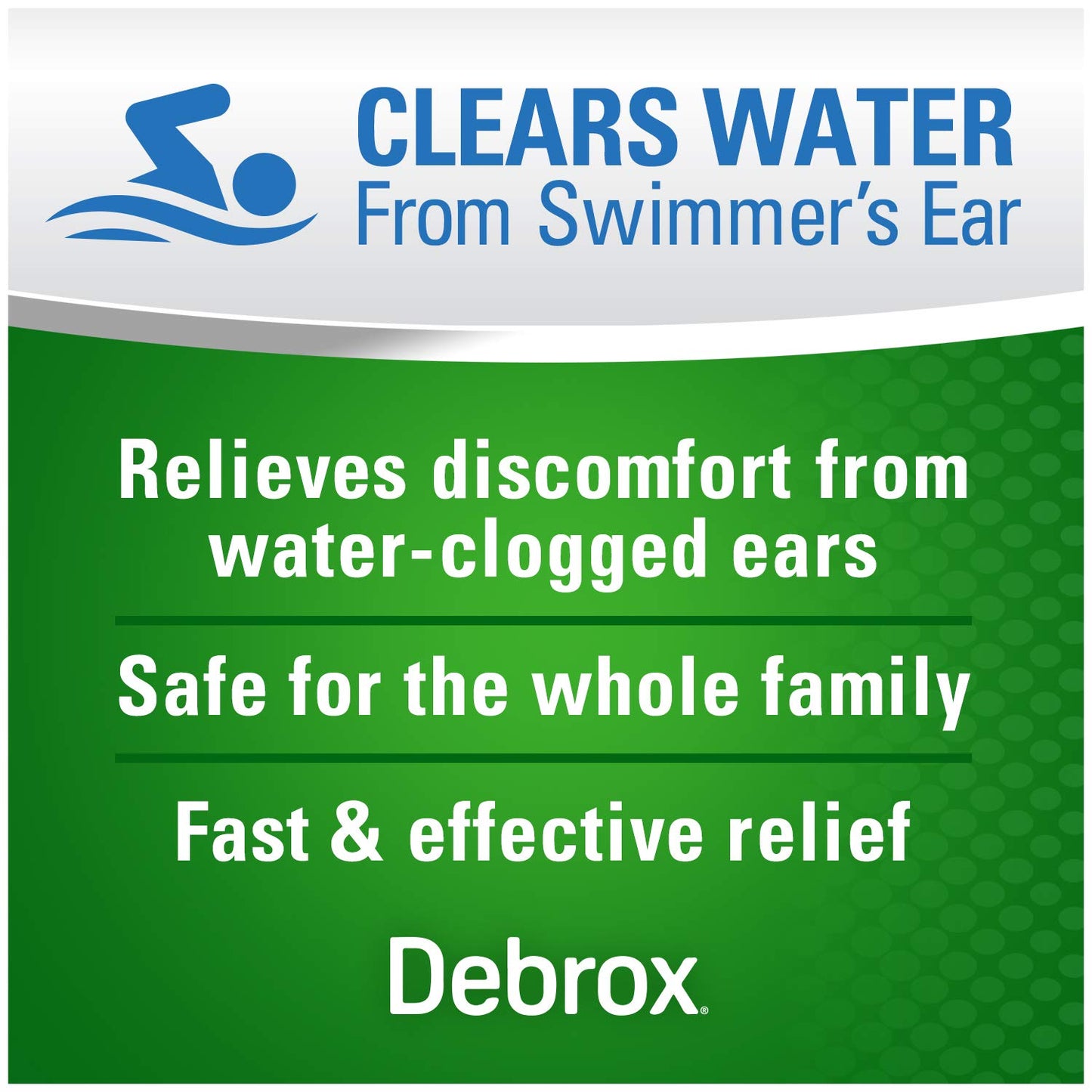 Debrox Swimmer's Ear Drying Drops for Adults & Kids, 1 Fl Oz (Pack of 1)